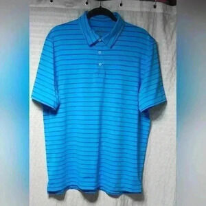 Llbean short sleeve  Performance polo shirt. Size Men's L Reg.